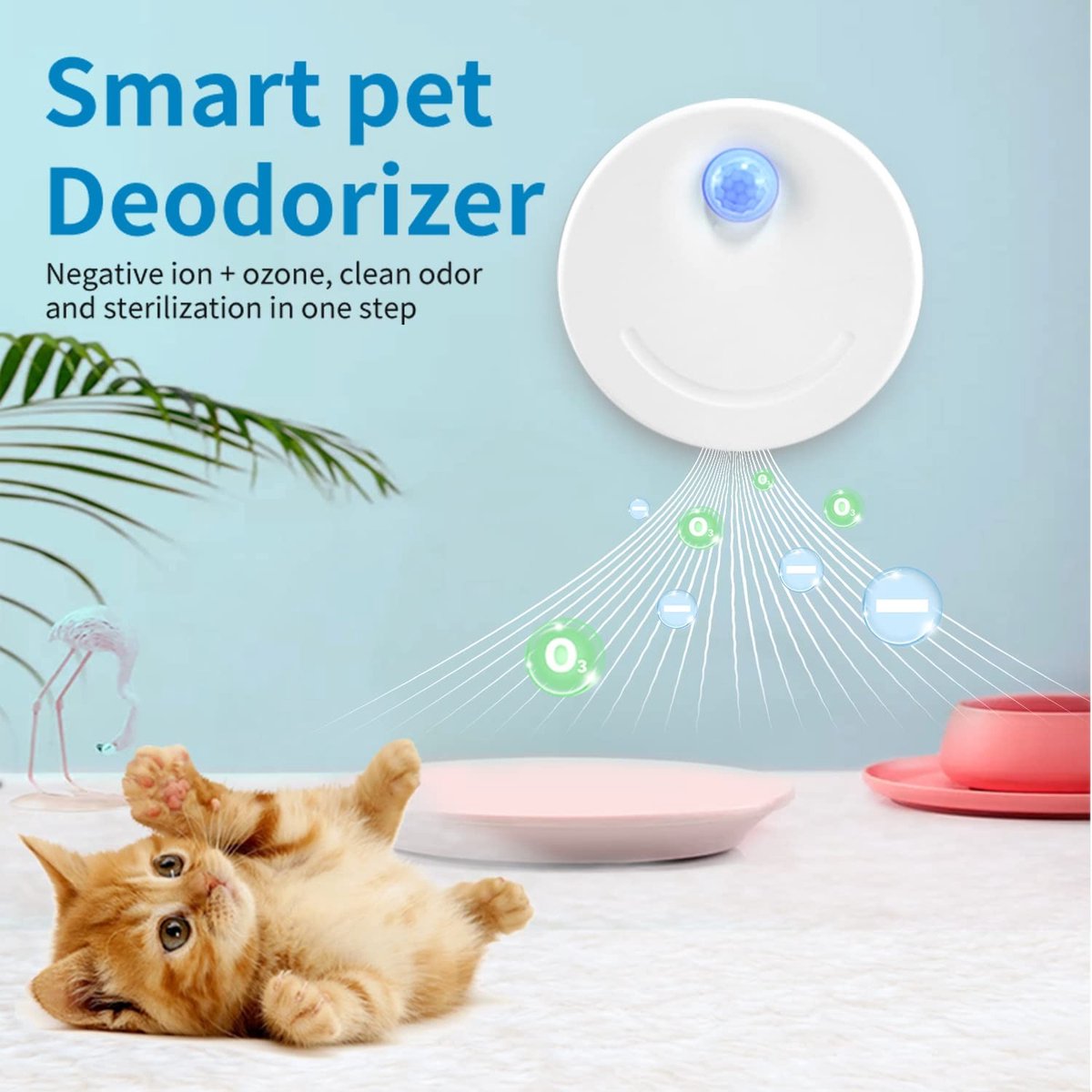 Miniatuur van productfoto 4 van Omgoods - Intelligente Geurverwijderaar voor Kattenbak en Huisdieren