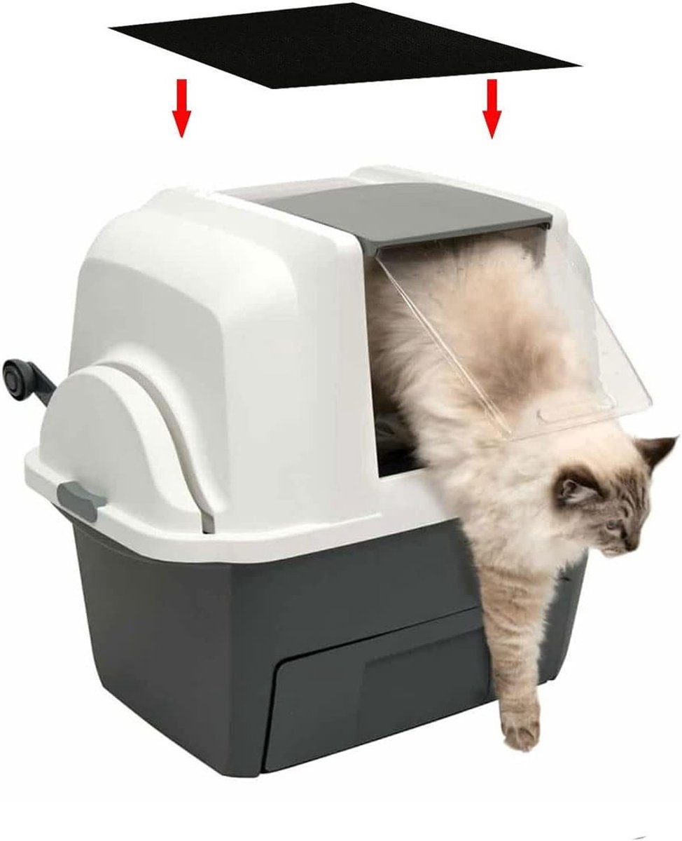 Productfoto 1 van Zes Stuks Actieve Koolstof Filters voor Afvalbakken en Compostbakken, Vervangingsfilters voor Kattenbak en Geurabsorberende Oplossingen
