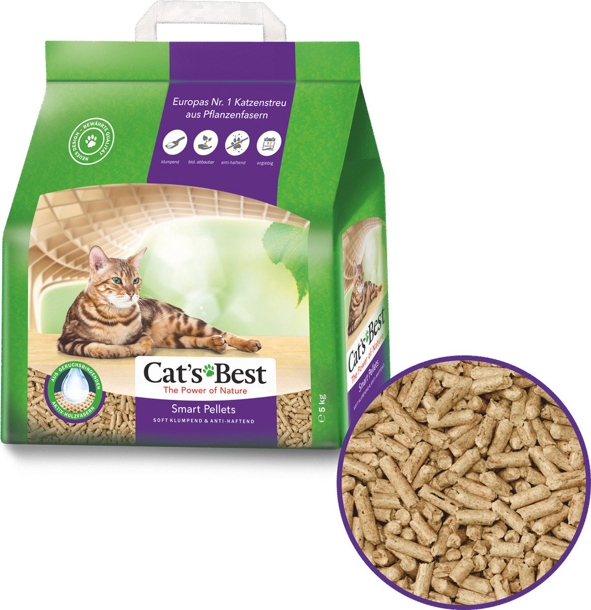 Cat's Best Smart Pellet - Kattenbakvulling - 10 kg