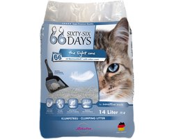Productfoto 1 van 66 Days Coton Light Katoenbloemen Geur - Kattenbakvulling - 14 l