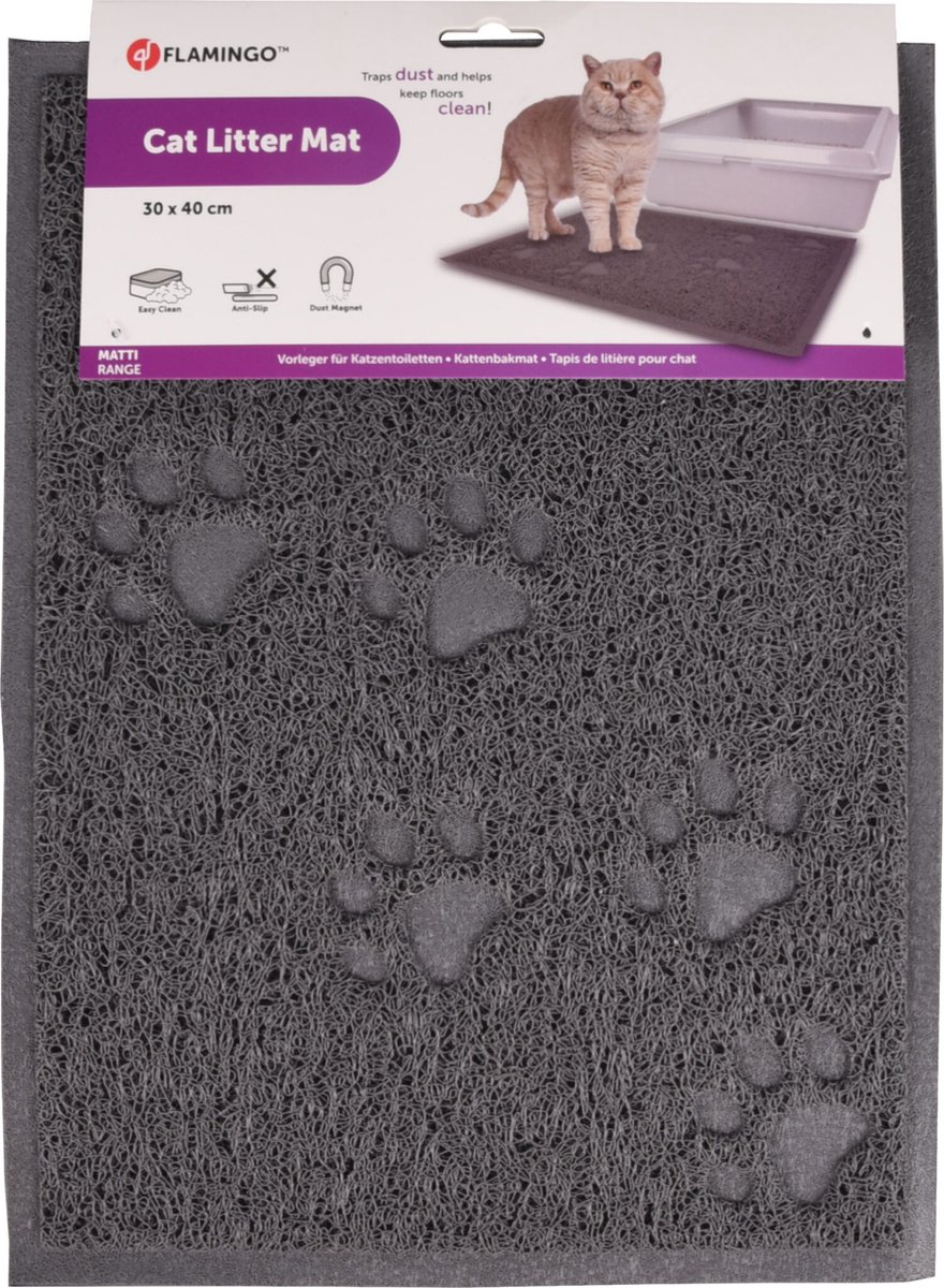 Miniatuur van productfoto 3 van Flamingo Kattenbakmat - 40 x 30 cm