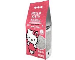 Productfoto 1 van Hello Kitty Kattenbakvulling 6 x 5L Mix Geuren Baby Poeder & Lavendel