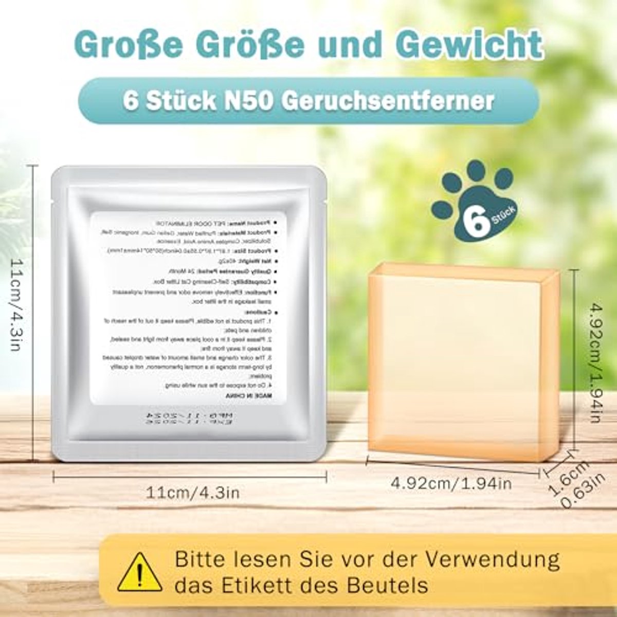 Miniatuur van productfoto 3 van Geurvernietiger 2.0 voor Zelfreinigende Kattentoiletten - Langdurige Geurcontrole Cartridges