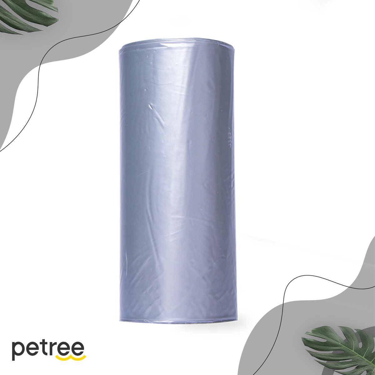 Productfoto 1 van Petree Kattenbakzak voor Zelfreinigende Kattenbak Dome - 3 Rollen - 20 stuks per rol - 45cmx45cmx55cm