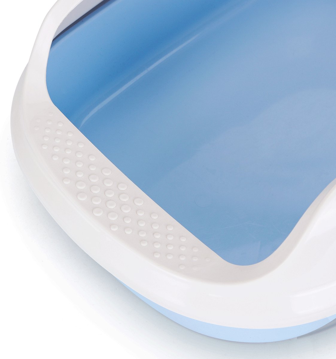 Miniatuur van productfoto 2 van Nobleza open kattenbak – Maat L – L55xB39xH19 cm – Open kattenbak – Kattentoilet – Kattenbak - Blauw