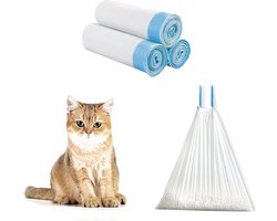 Productfoto 1 van 4 rollen kattenbakzakken - 15 stuks per rol – 45x50 CM