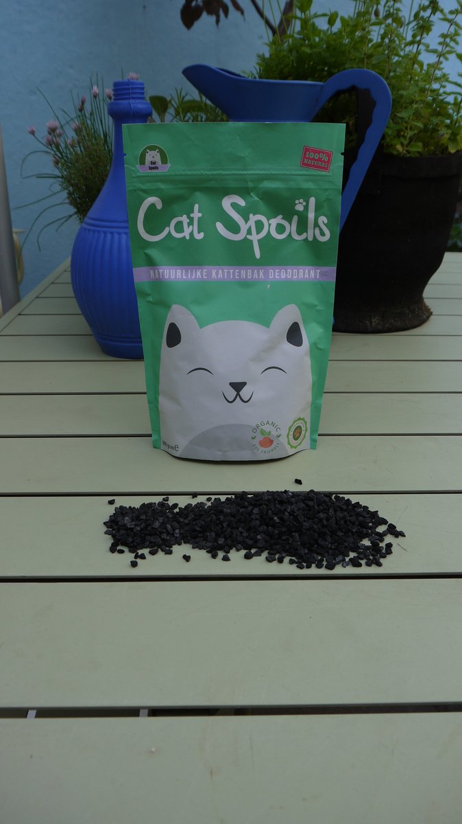 Productfoto 1 van CATSPOILS natuurlijke biologische kattenbak deodorant