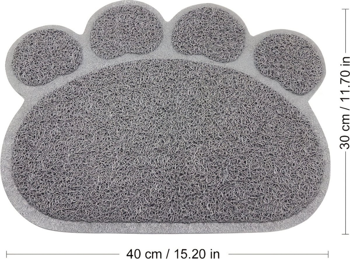 Miniatuur van productfoto 4 van Livano Kattenbak Mat - Katten Mat - Grit Opvanger - Schoonloopmat Kattenbak - Kattenbak Uitloopmat - Kattenbak Matje - Cat Litter Mat - Kattengrit - Beige - Maat S