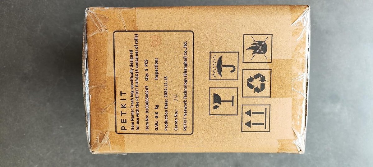Miniatuur van productfoto 5 van Trash Bag for Litter Box - 5 Rolls x 20 (100 Pieces) for Pura Max 2 and Pura X