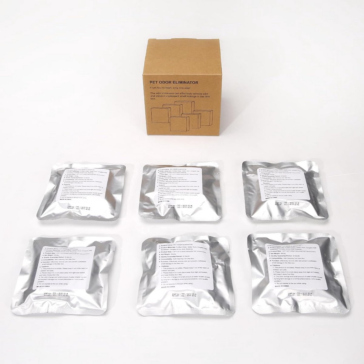 Miniatuur van productfoto 4 van Effectieve Geurverwijderaar voor Zelfreinigende Kattenbak - Verwijder Ongewenste Urine Geuren (Verpakking van 3)