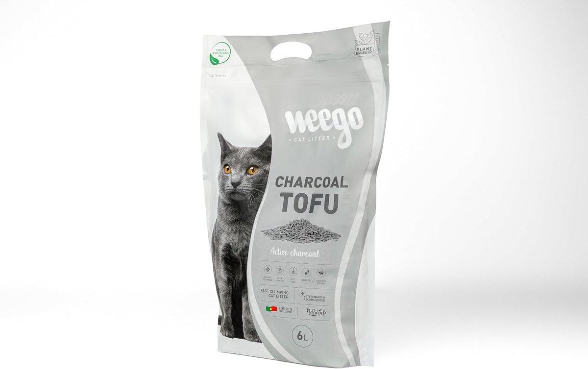 Miniatuur van productfoto 3 van Kattenbakvulling Tofu - Milieuvriendelijke Korrels - Geurcontrole Katten - Hoge Absorptie - 6 Liter - Niet van toepassing