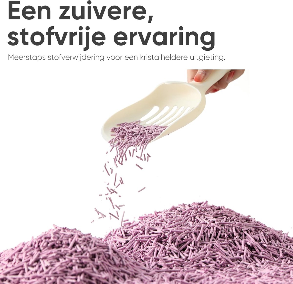Miniatuur van productfoto 4 van Kattenbakvulling Tofu - Plantaardige Korrels - Hygiënisch Huis - Stevige Klontering - 27 kg x 4 - Niet van toepassing