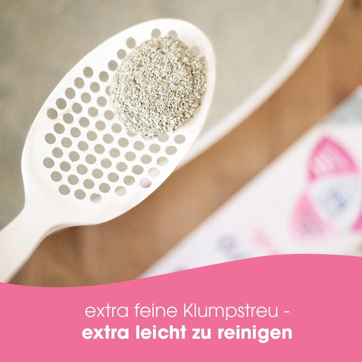 Miniatuur van productfoto 5 van Kattenbakvulling Klontvormend - Fijne Korrel - Geur Neutraliseren - Extra Fijne Korrel - 14 Liter - Natuurlijk