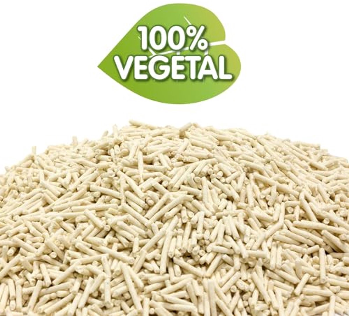 Miniatuur van productfoto 6 van Kattenbakvulling Tofu - Plantaardig Zand - Netheid Thuis - Super Absorberend - 6 Stuks - Natuurlijk