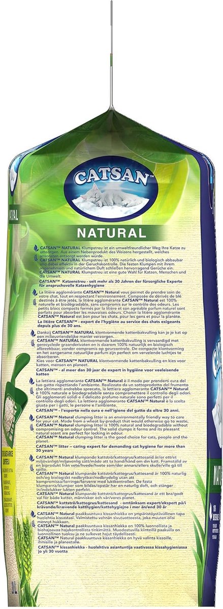 Miniatuur van productfoto 4 van Kattenbakvulling Klontvormend - Houtkorrels - Kattenbak Onderhoud - 100% Biologisch Afbreekbaar - 20 Liter - Natuurlijk